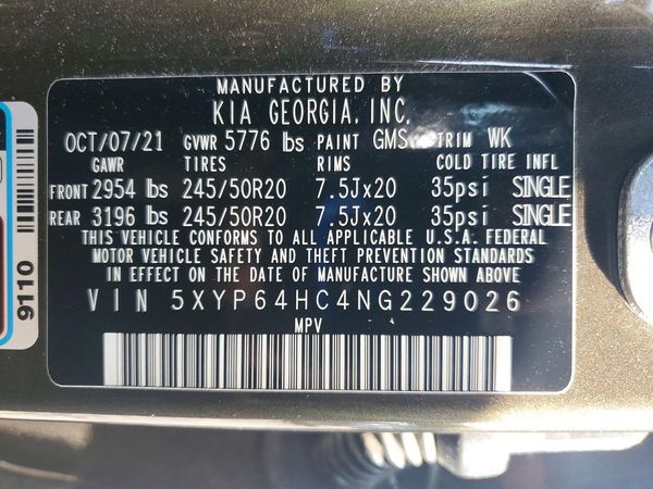 2022 KIA TELLURIDE S