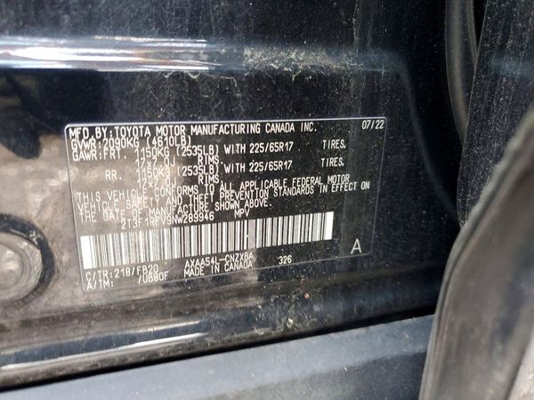2022 TOYOTA RAV4