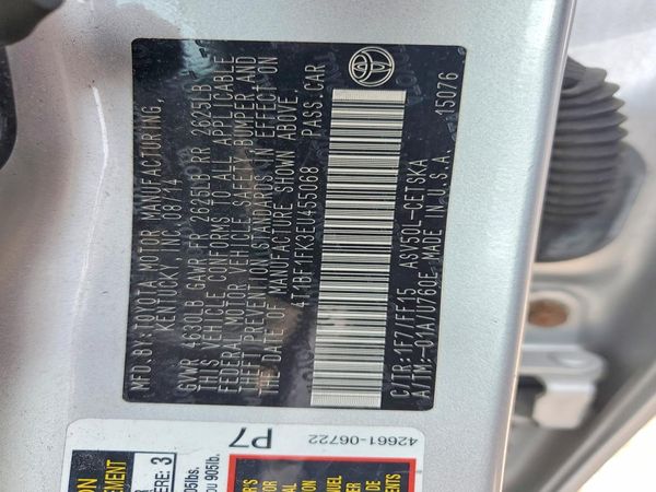 2014 TOYOTA CAMRY