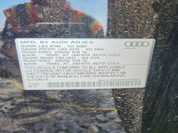 2015 AUDI Q7 Premium Plus