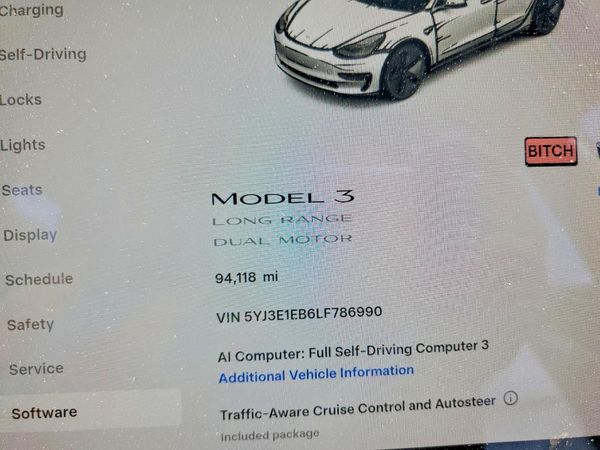2020 TESLA MODEL 3
