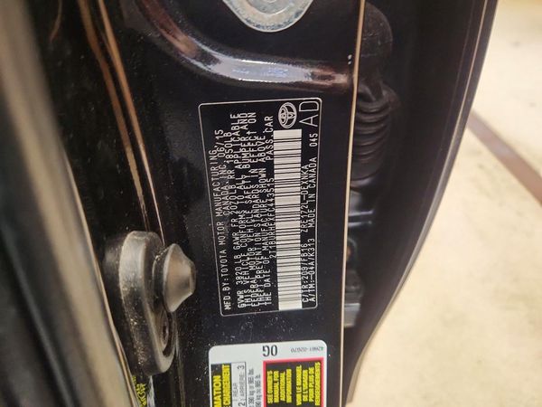 2015 TOYOTA COROLLA L/LE