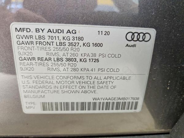 2021 AUDI E-TRON