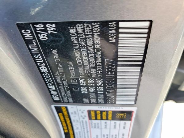2016 MERCEDES-BENZ C C300