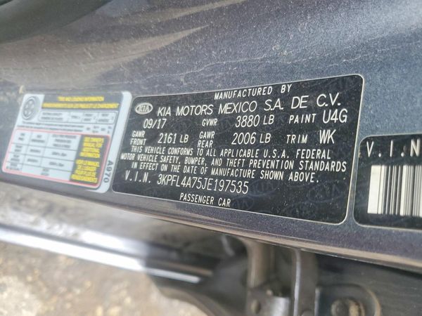 2018 KIA FORTE LX Pop,S,EX