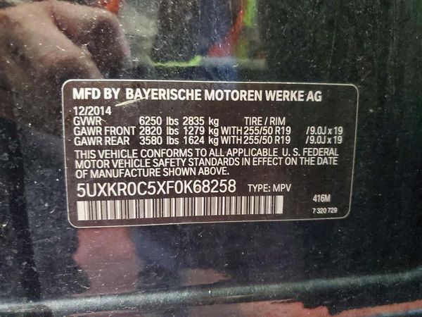 2015 BMW X5 xDrive35i