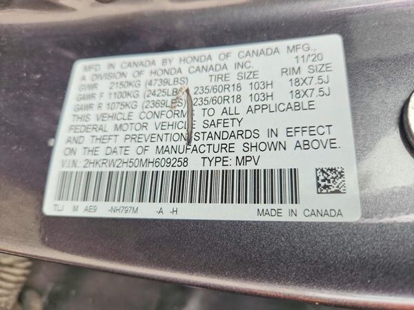 2021 HONDA CR-V
