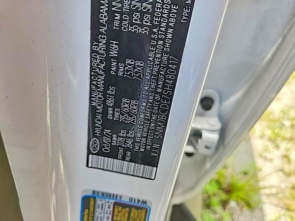 2025 HYUNDAI TUCSON SEL — VINS