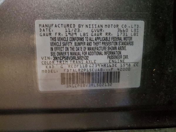 2024 NISSAN KICKS S — VINS