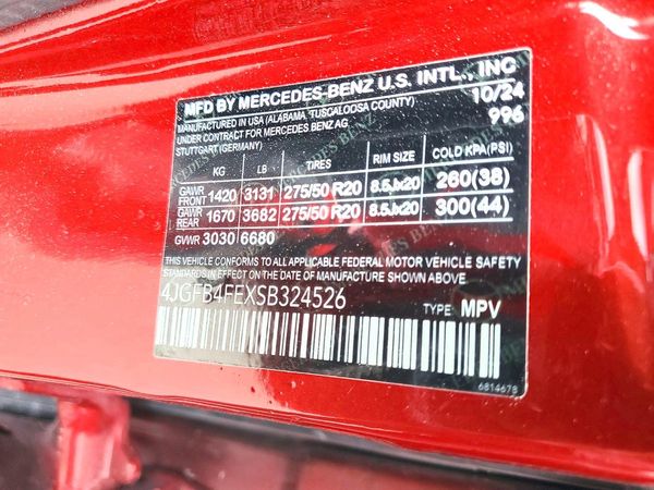 2025 MERCEDES-BENZ GLE GLE350 4MATIC