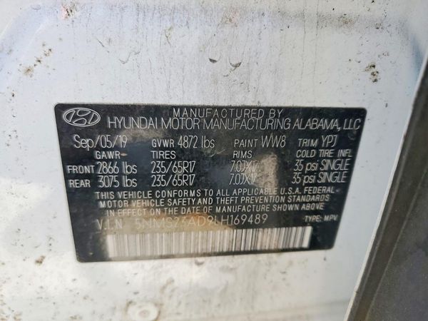 2020 HYUNDAI SANTA FE