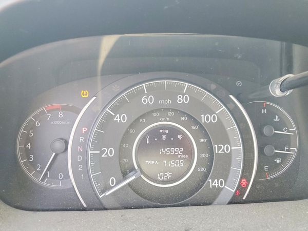 2014 HONDA CRV LX — ODOM