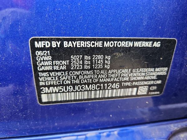 2021 BMW M340XI xDrive