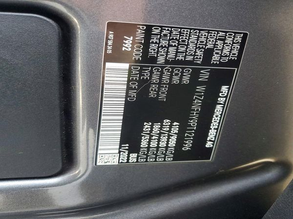 2023 MERCEDES-BENZ SPRINTER