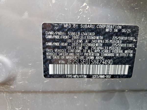 2025 SUBARU FORESTER Premium