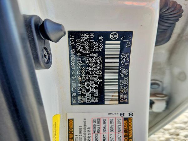 2018 TOYOTA CAMRY LE/SE/XLE/XSE