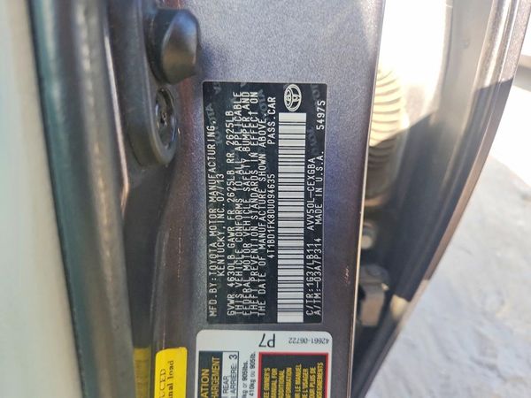2013 TOYOTA CAMRY SOLA Hybrid
