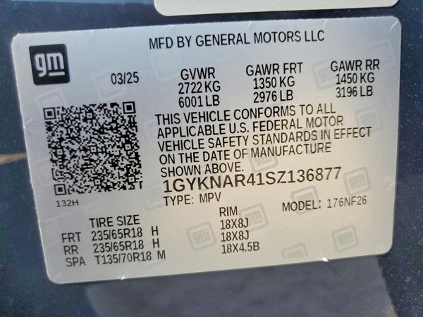 2025 CADILLAC XT5 Luxury