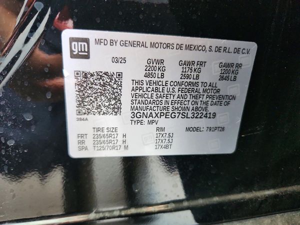 2025 CHEVROLET EQUINOX 1LT