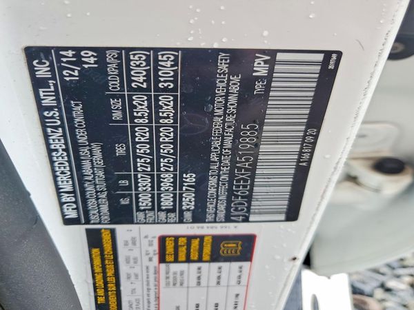 2015 MERCEDES-BENZ GL