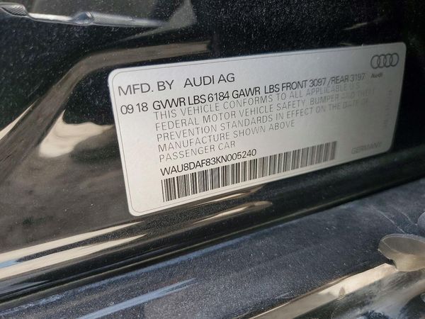 2019 AUDI A8