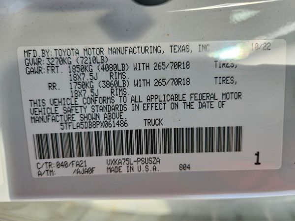 2023 TOYOTA TUNDRA