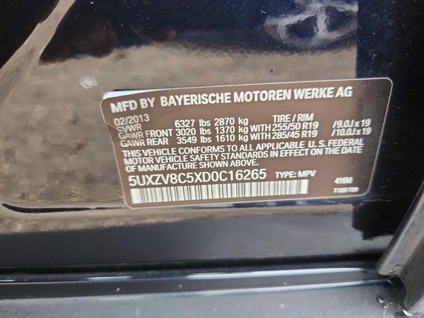 2013 BMW X5 xDrive50i
