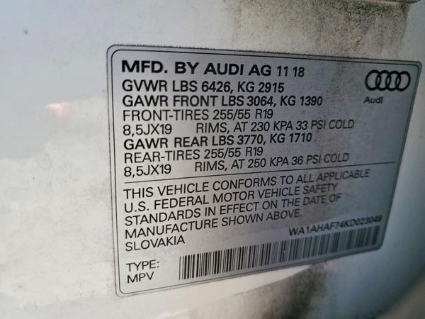 2019 AUDI Q7