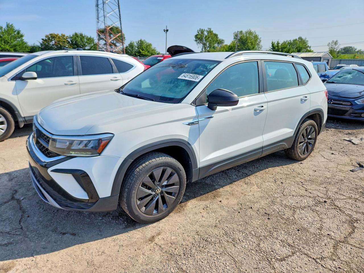 2023 VOLKSWAGEN TAOS S w/ IQ.DRIVE Pkg. — Front 3/4