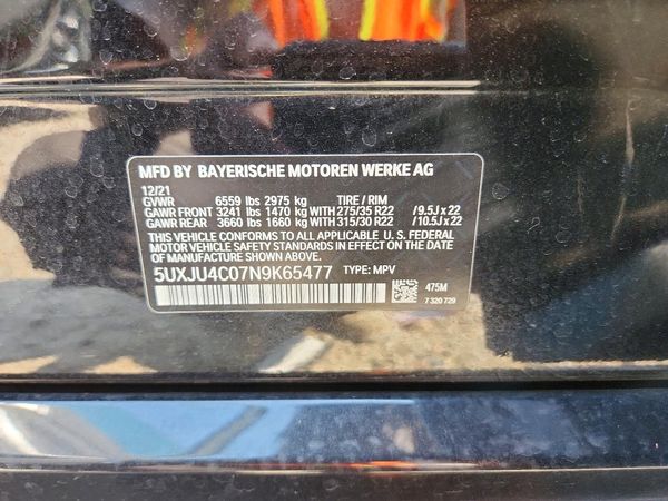2022 BMW X5 M50i