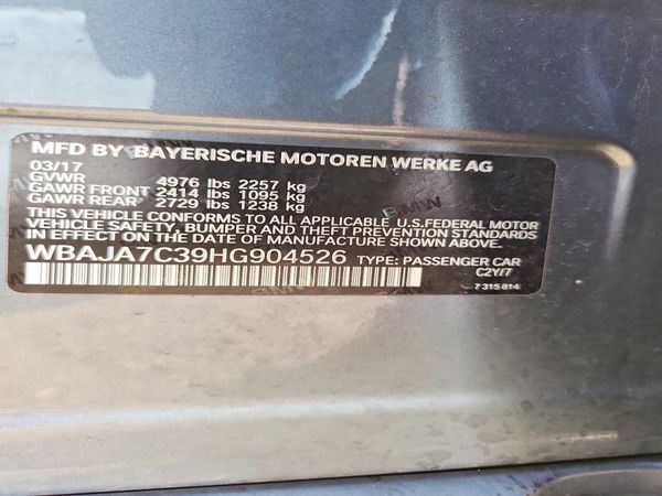 2017 BMW 530 xDrive