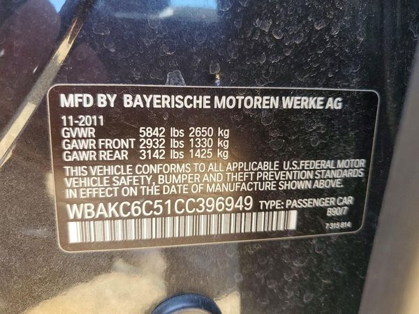 2012 BMW 750 750xi/Alpina B7 xDrive