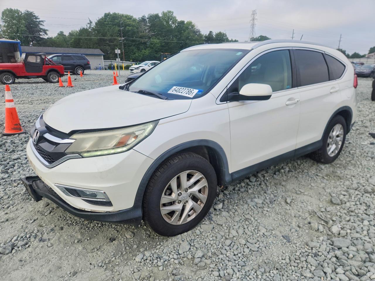 2015 HONDA CRV EX-L — Front 3/4