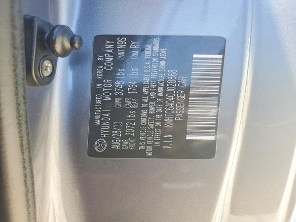 2012 HYUNDAI VELOSTER