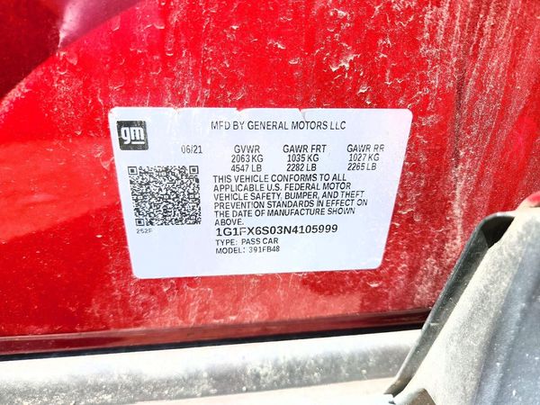 2022 CHEVROLET BOLT EV