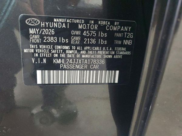 2026 HYUNDAI SONATA Blue