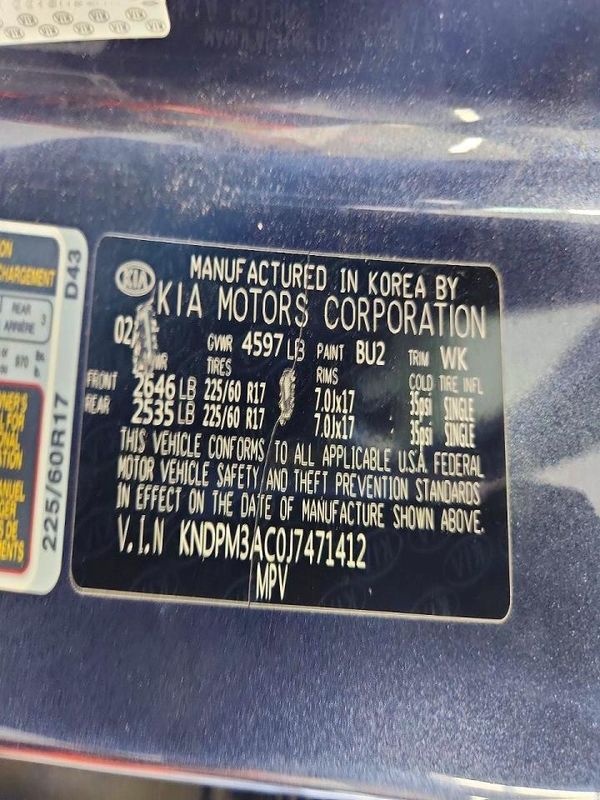 2018 KIA SPORTAGE QL