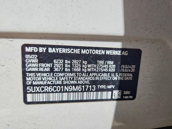 2022 BMW X5 xDrive40i