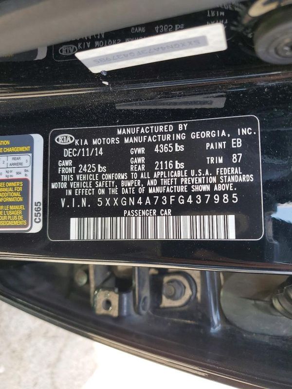 2015 KIA OPTIMA
