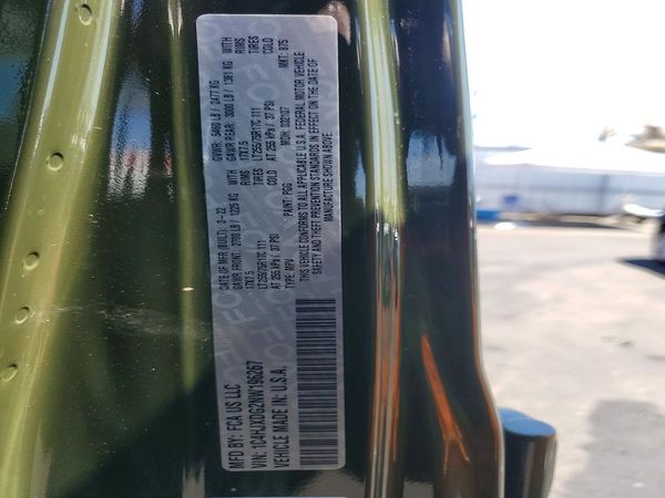 2022 JEEP WRANGLER UNLIMITED SPORT