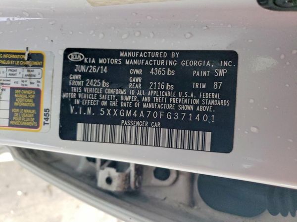 2015 KIA OPTIMA GL(Middle-low grade)