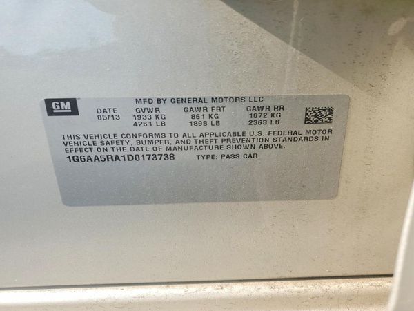 2013 CADILLAC ATS Standard