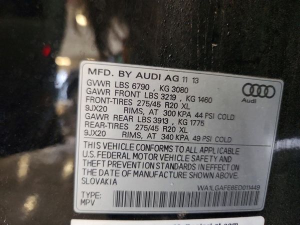 2014 AUDI Q7 Premium Plus