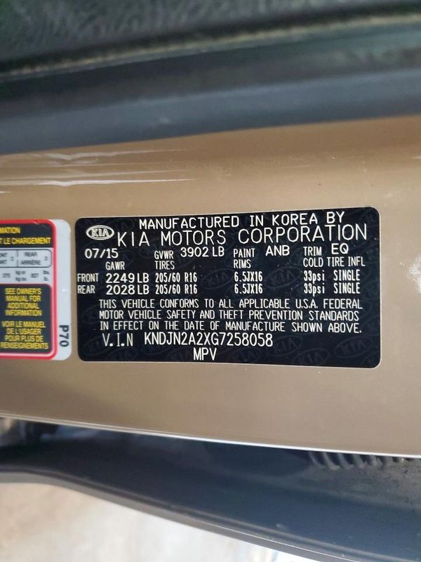 2016 KIA SOUL