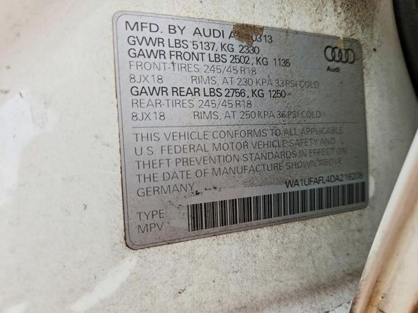 2013 AUDI A4 ALLROAD quattro Premium Plus