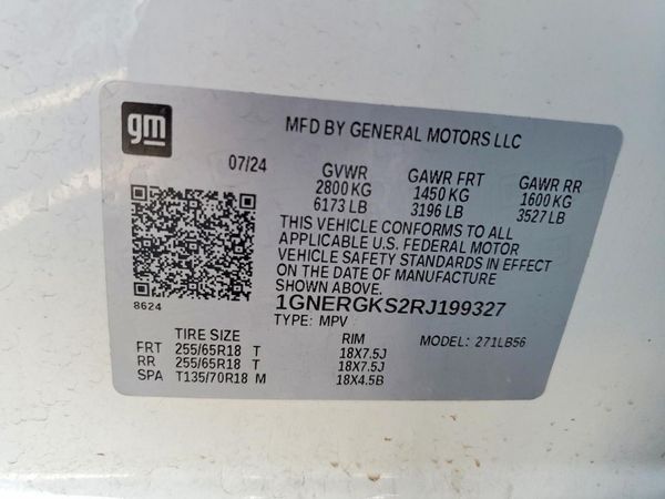 2024 CHEVROLET TRAVERSE LT