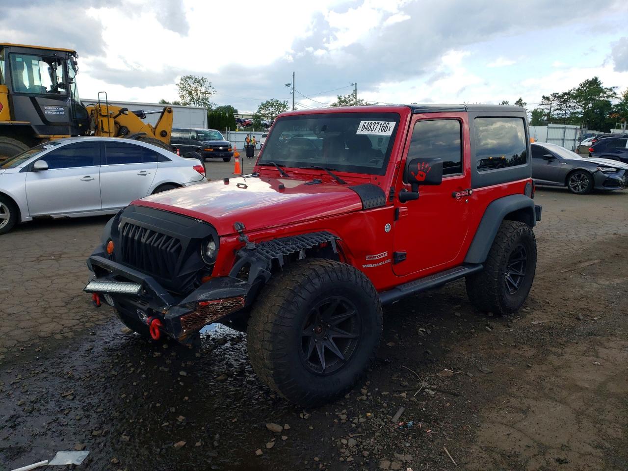2012 JEEP WRANGLER Sport — Front 3/4