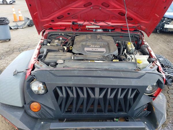 2012 JEEP WRANGLER Sport — Engine bay