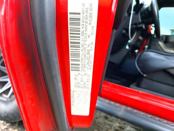 2012 JEEP WRANGLER Sport — VINS