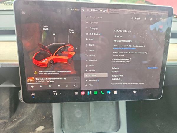 2022 TESLA MODEL 3